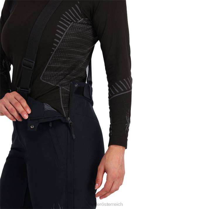 Spyder Frauen Schwarz Bekleidung Tarantel J8DR346