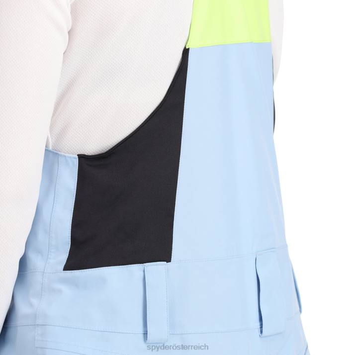 Spyder Frauen puderblaue Hochspannung Bekleidung Geländelatz J8DR356