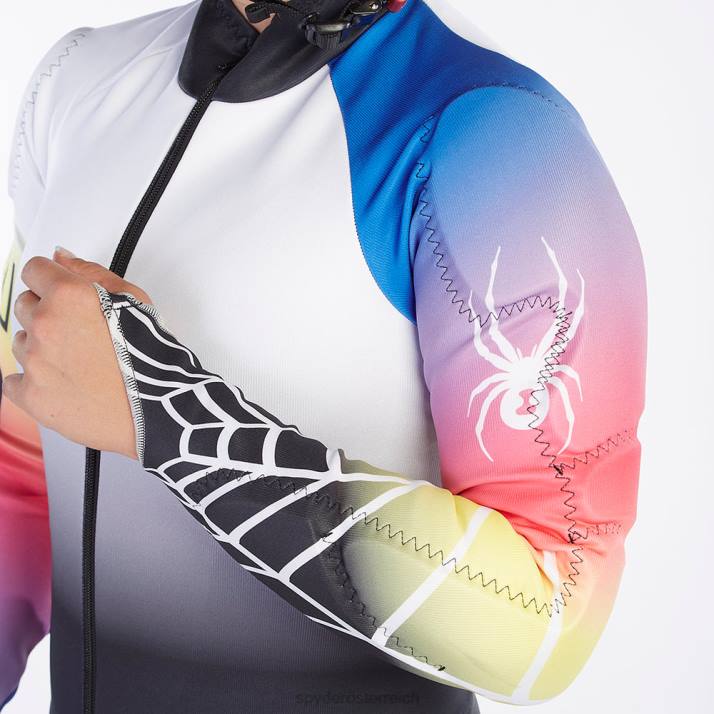 Spyder Frauen schwarz-multi Bekleidung neun neunzig J8DR372