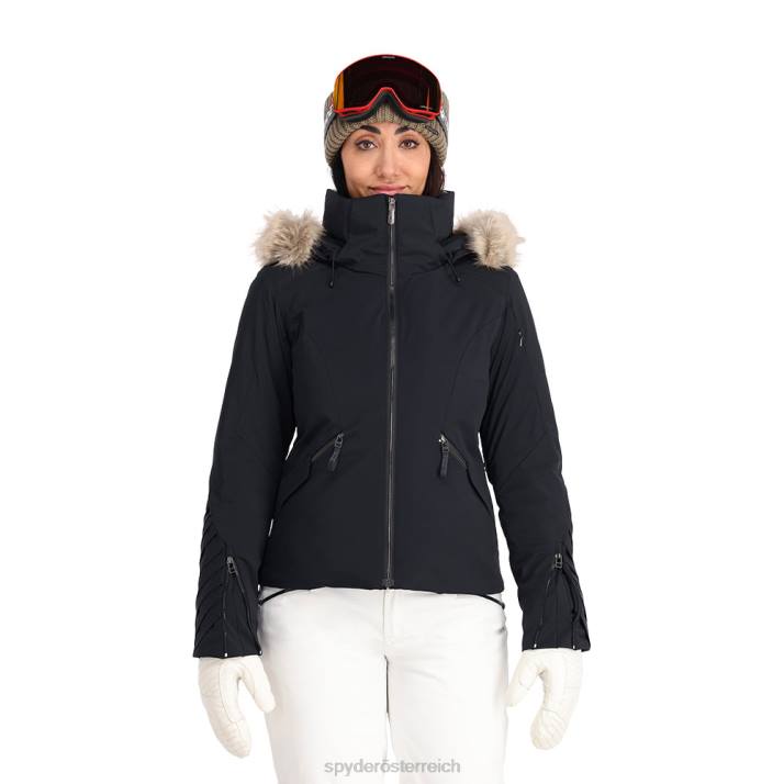 Spyder Frauen Schwarz Bekleidung Höhepunkt J8DR296