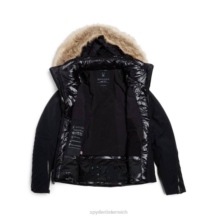 Spyder Frauen Schwarz Bekleidung Höhepunkt J8DR296