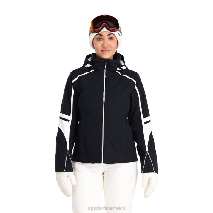 Spyder Frauen Schwarz Bekleidung Haltung J8DR292