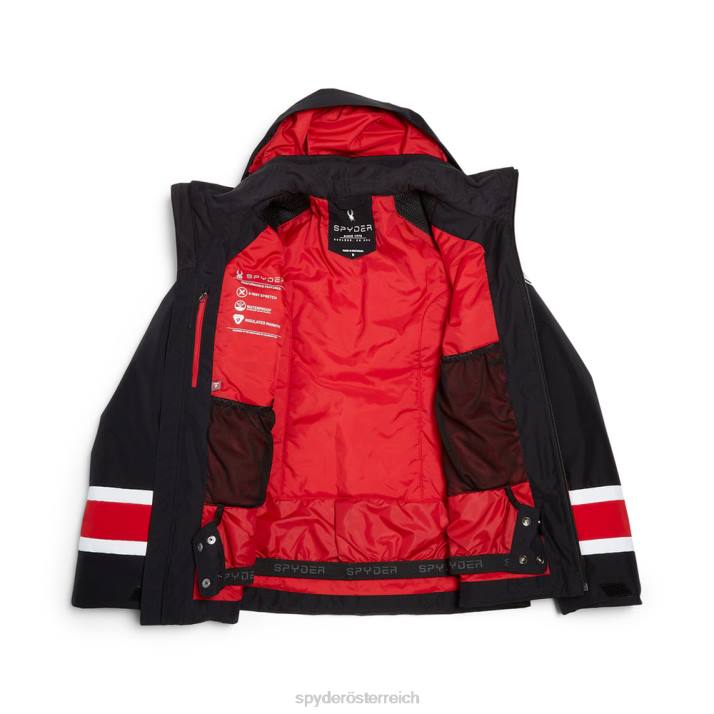 Spyder Frauen Schwarz Bekleidung bestechen J8DR311