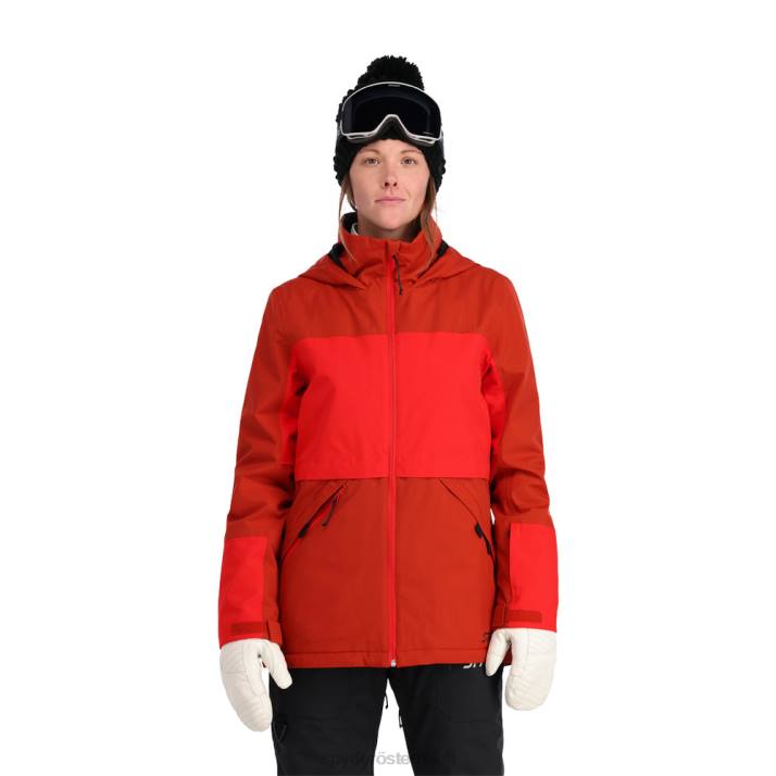 Spyder Frauen Tomate Bekleidung Feld J8DR306