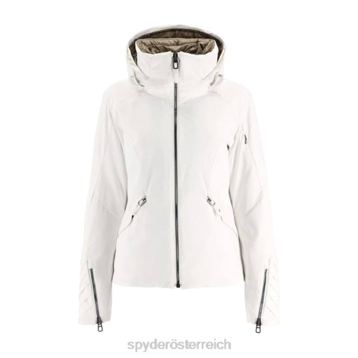 Spyder Frauen Weiß Bekleidung Pinnacle kein Kunstfell J8DR295