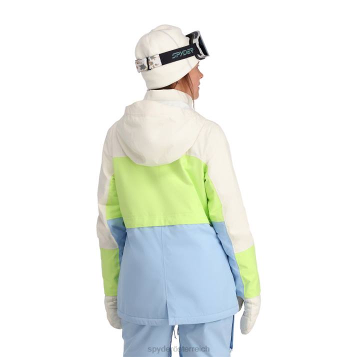 Spyder Frauen puderblaue Hochspannung Bekleidung Feld J8DR307