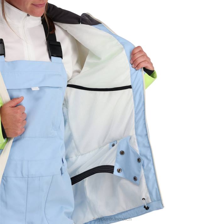 Spyder Frauen puderblaue Hochspannung Bekleidung Feld J8DR307