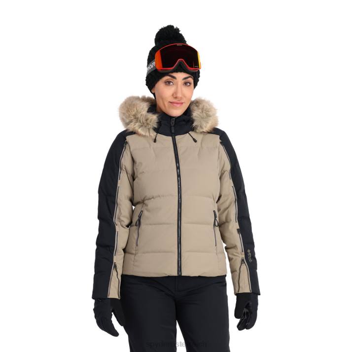 Spyder Frauen Kaschmir Bekleidung Herbstliches Kunstfell J8DR331