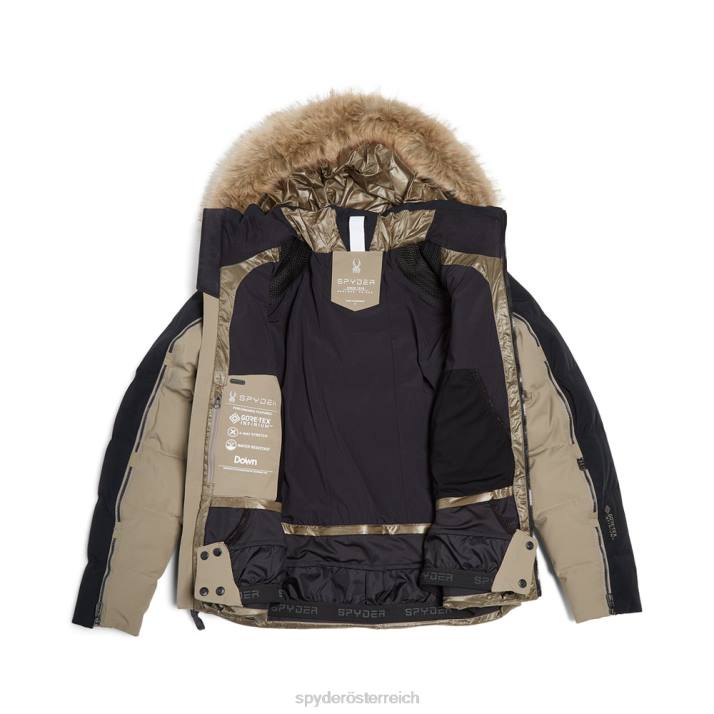 Spyder Frauen Kaschmir Bekleidung Herbstliches Kunstfell J8DR331