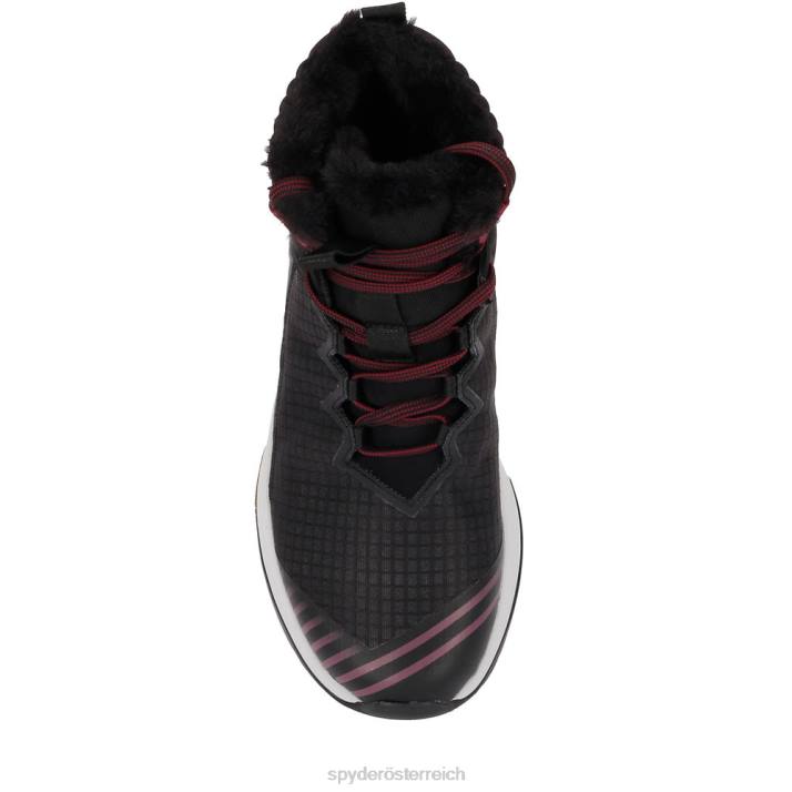 Spyder Frauen Schwarz mit schwarzem Fell Schuhe Gipfel J8DR441