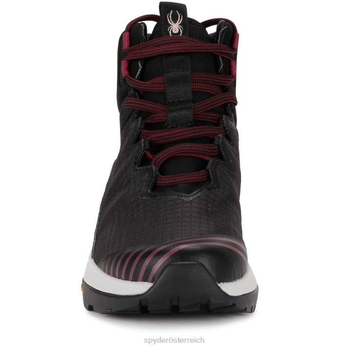 Spyder Frauen Schwarz mit schwarzem Fell Schuhe Gipfel J8DR441