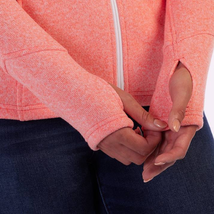 Spyder Frauen tropisch Bekleidung Soar mit durchgehendem Reißverschluss J8DR389