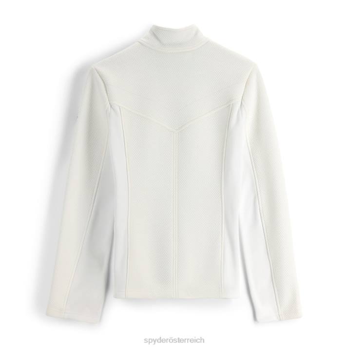 Spyder Frauen Weiß Bekleidung Zugabe voller Reißverschluss J8DR407