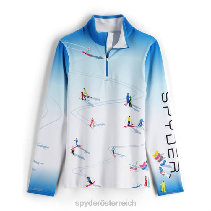 Spyder Frauen Hochschule Bekleidung Vogelaugen-Halbreißverschluss J8DR400