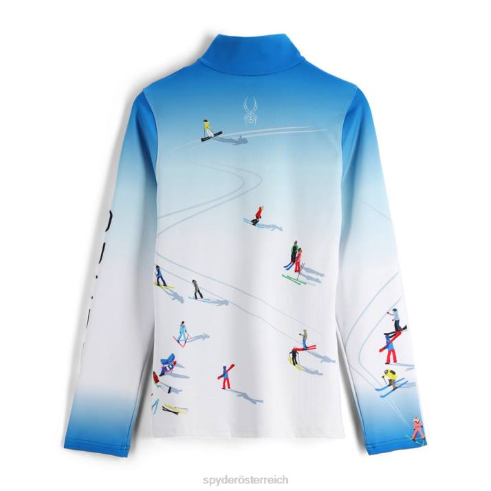 Spyder Frauen Hochschule Bekleidung Vogelaugen-Halbreißverschluss J8DR400