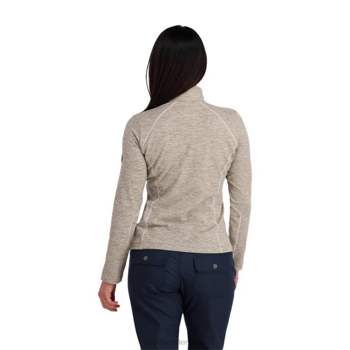 Spyder Frauen Kaschmir Bekleidung Accord halber Reißverschluss J8DR398