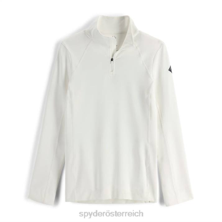 Spyder Frauen Weiß Bekleidung Savona halber Reißverschluss J8DR391