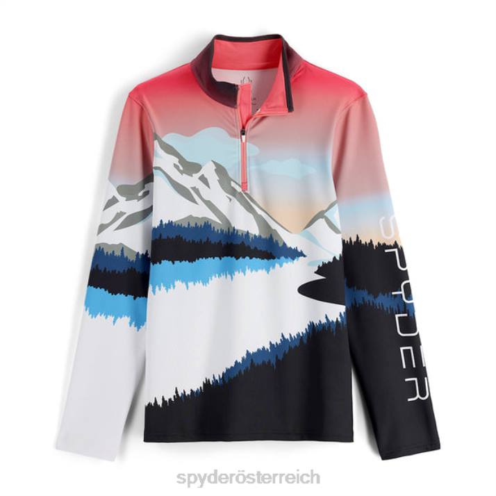 Spyder Frauen tropisch Bekleidung Sundowner-Halbreißverschluss J8DR397