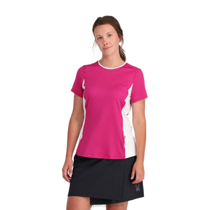 Spyder Frauen Orchidee Bekleidung Arc-Graphen-Tech-Shirt J8DR384