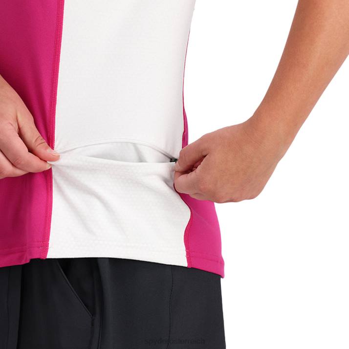 Spyder Frauen Orchidee Bekleidung Arc-Graphen-Tech-Shirt J8DR384