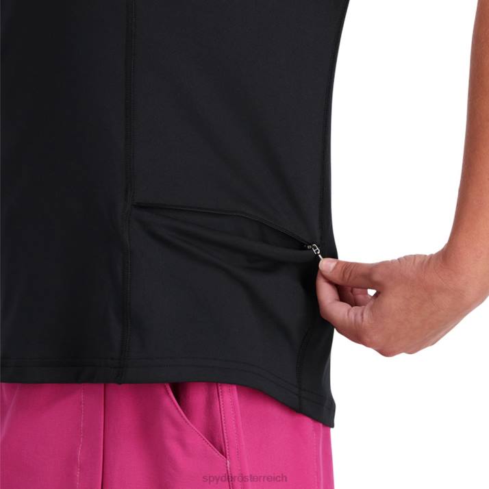 Spyder Frauen Schwarz Bekleidung Arc-Graphen-Tech-Shirt J8DR385