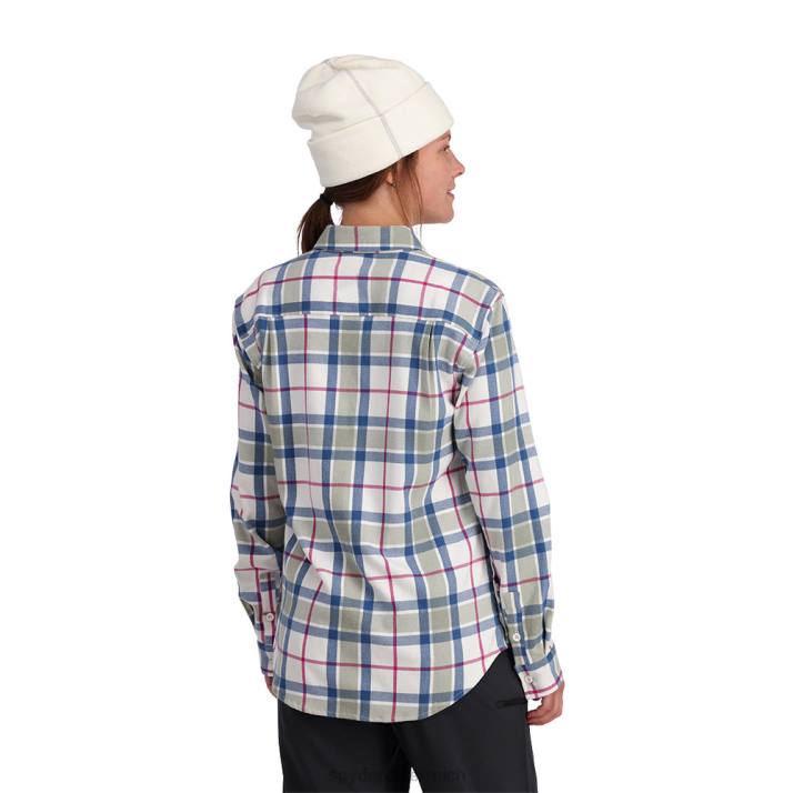 Spyder Frauen Seegraskaro Bekleidung toller Flanell J8DR380