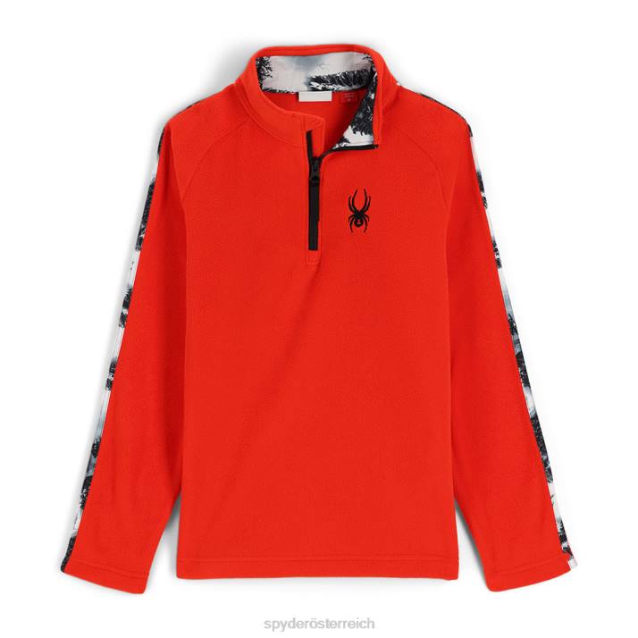 Spyder Jungen Vulkan Bekleidung Geschwindigkeit halber Reißverschluss J8DR587