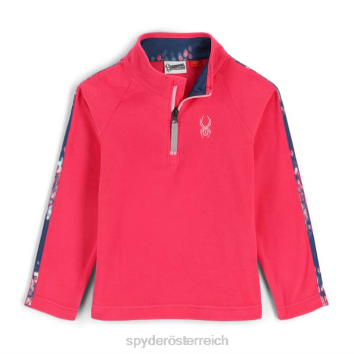 Spyder Jungen cerise Bekleidung Geschwindigkeit halber Reißverschluss J8DR584