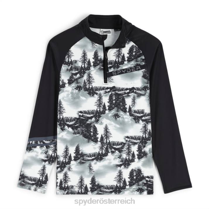 Spyder Jungen Baumgrenze Bekleidung Treeline halber Reißverschluss J8DR602