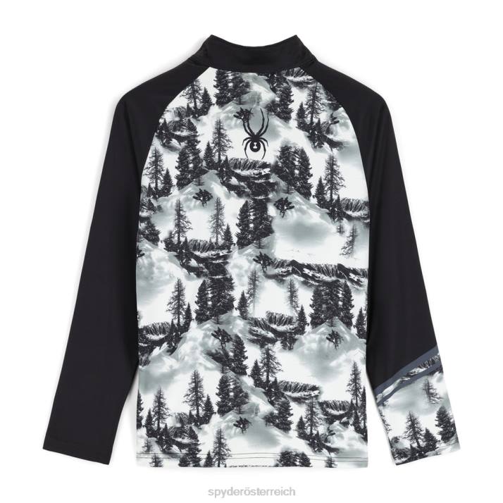Spyder Jungen Baumgrenze Bekleidung Treeline halber Reißverschluss J8DR602