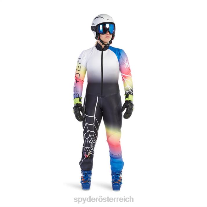 Spyder Mädchen schwarz-multi Bekleidung Leistung gs J8DR623