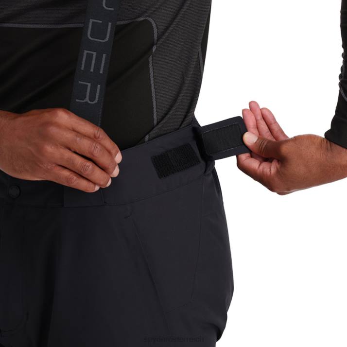 Spyder Männer Schwarz Bekleidung Wagen J8DR75