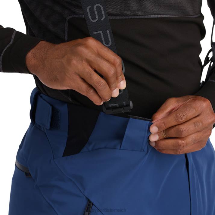 Spyder Männer aby schwarz Bekleidung Bormio J8DR88