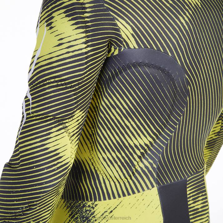 Spyder Männer schwarze Zitrone Bekleidung neun neunzig J8DR126