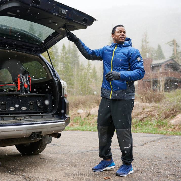 Spyder Männer Abgrundzitrone Bekleidung Anführer Graphen mit Kapuze J8DR24