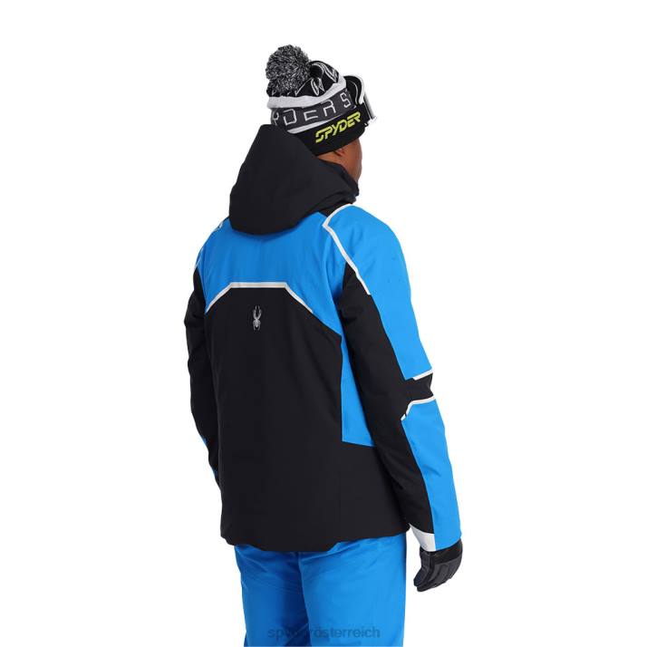 Spyder Männer College-Schwarz Bekleidung Titan J8DR41