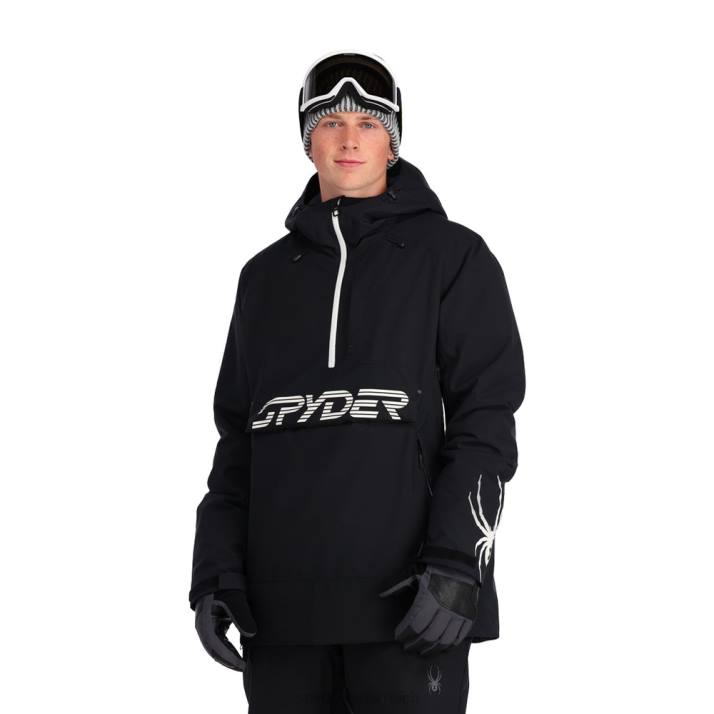 Spyder Männer Schwarz Bekleidung Signal J8DR49