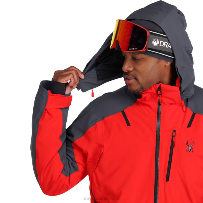 Spyder Männer Vulkan Ebenholz Bekleidung vanqysh J8DR30