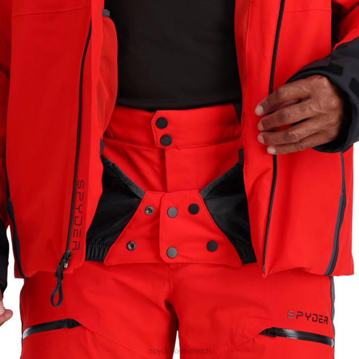 Spyder Männer Vulkan schwarz Bekleidung Titan J8DR40