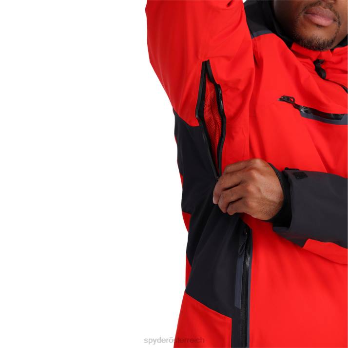 Spyder Männer Vulkan schwarz Bekleidung Titan J8DR40