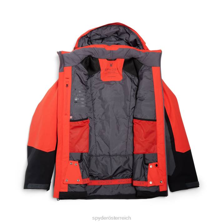 Spyder Männer Vulkan schwarz Bekleidung achtundsiebzig J8DR61