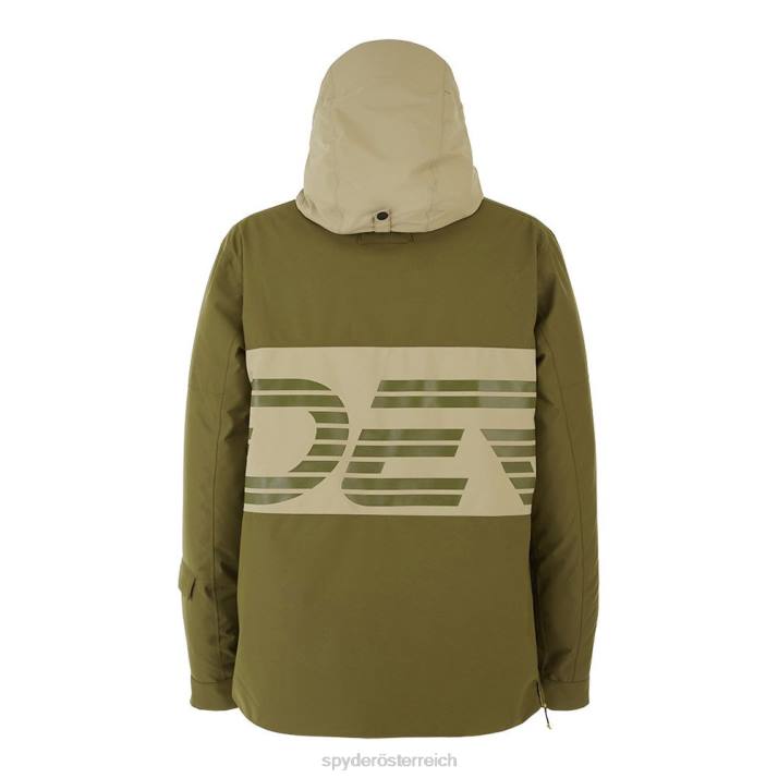 Spyder Männer dunkles Oliv Bekleidung alles raus J8DR62