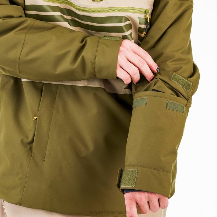 Spyder Männer dunkles Oliv Bekleidung alles raus J8DR62