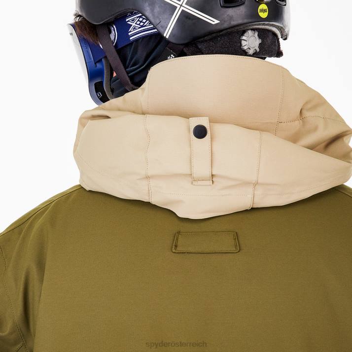 Spyder Männer dunkles Oliv Bekleidung alles raus J8DR62