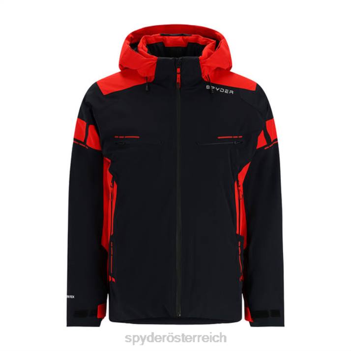 Spyder Männer schwarzer Vulkan Bekleidung Monterosa J8DR37