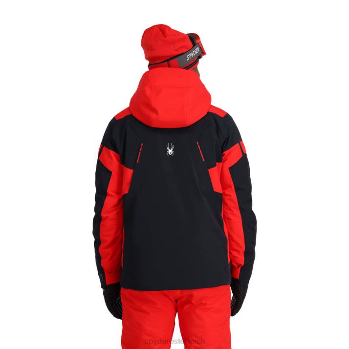 Spyder Männer schwarzer Vulkan Bekleidung Monterosa J8DR37