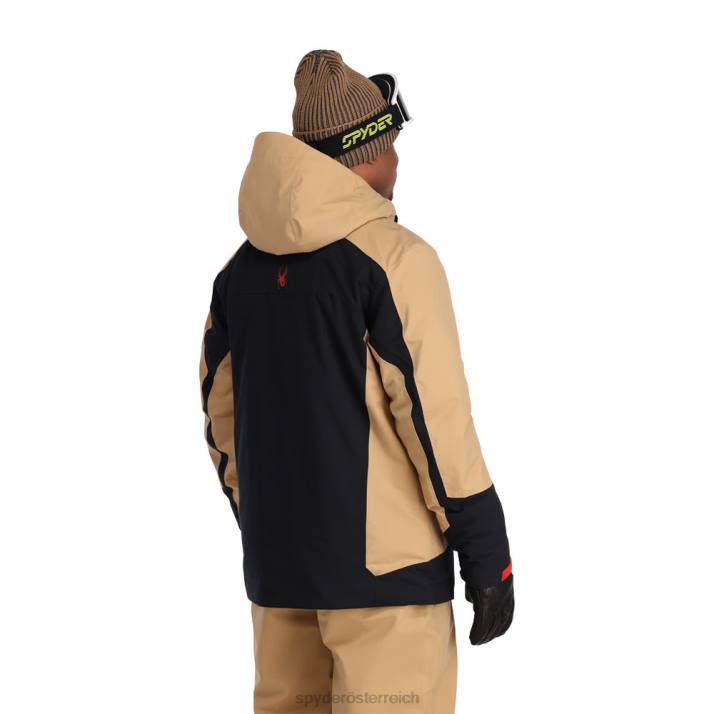 Spyder Männer schwarzes Tannin Bekleidung achtundsiebzig J8DR48