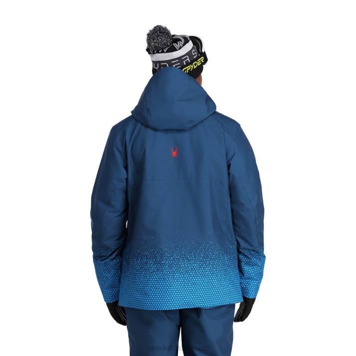 Spyder Männer verblasstes Geo-College Bekleidung Grundierung J8DR31