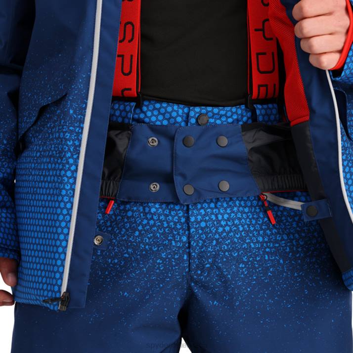 Spyder Männer verblasstes Geo-College Bekleidung Hymne J8DR44