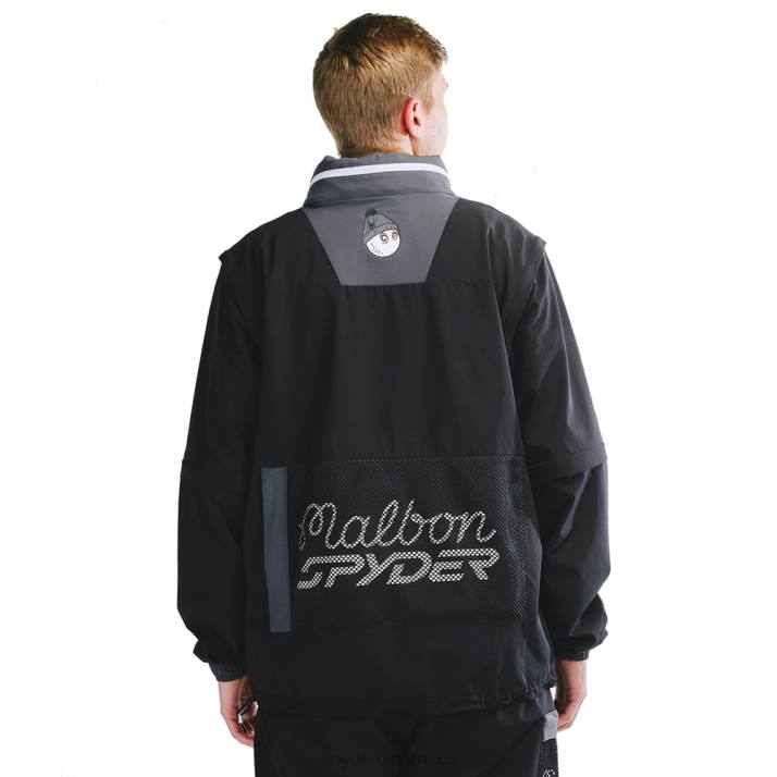 Spyder X Männer Schwarz Bekleidung Malbon J8DR14